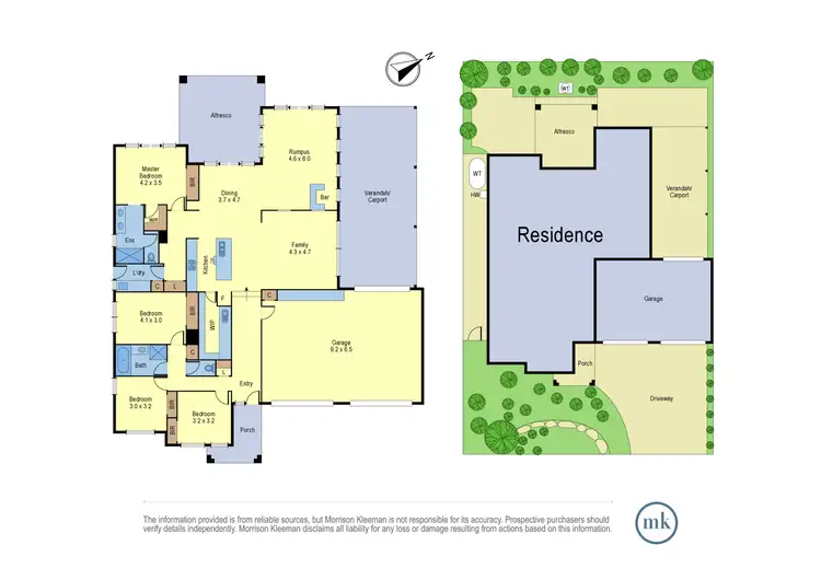 Floorplan of Homely house listing, 22 Vantage Point Boulevard, Doreen VIC 3754