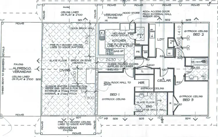 Floorplan of Homely house listing, 245 Denny Road, Jalbarragup WA 6275