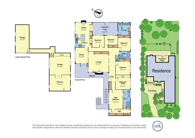 Floorplan of Homely house listing, 52 Hume Street, Greensborough VIC 3088