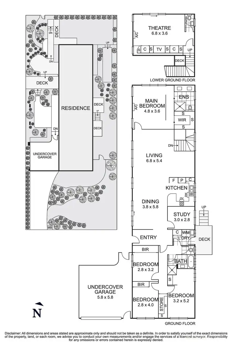 Floorplan of Homely house listing, 7 Springwood Close, Donvale VIC 3111