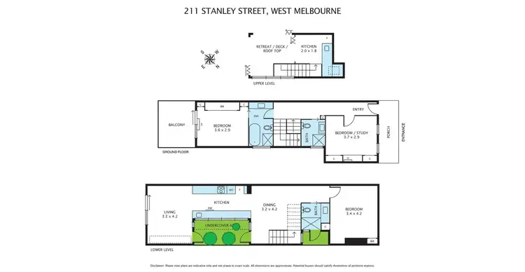 Floorplan of Homely house listing, 211 Stanley Street, West Melbourne VIC 3003