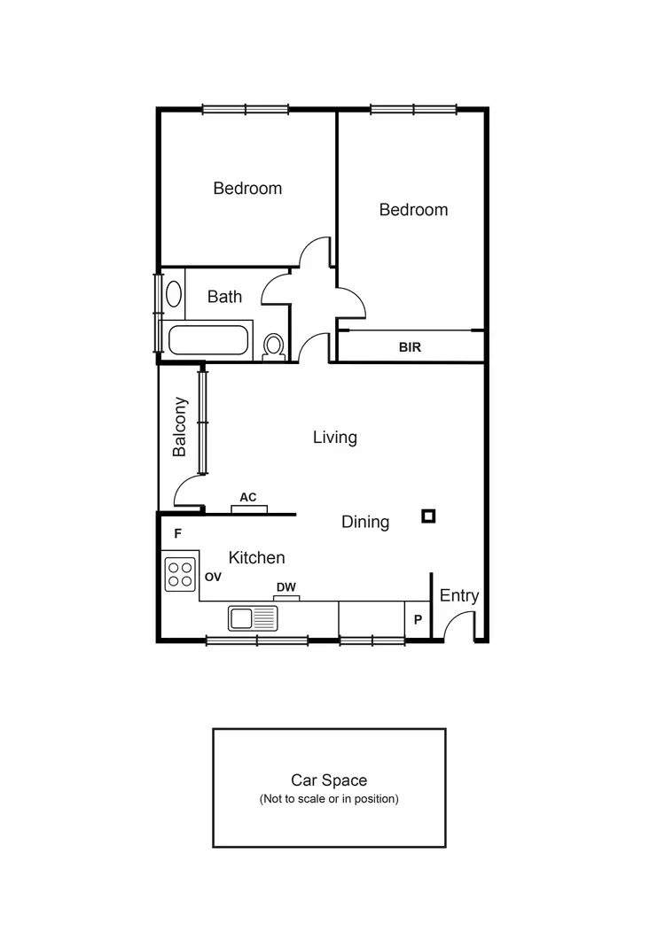 Floorplan of Homely apartment listing, 7/184 Neerim Road, Carnegie VIC 3163