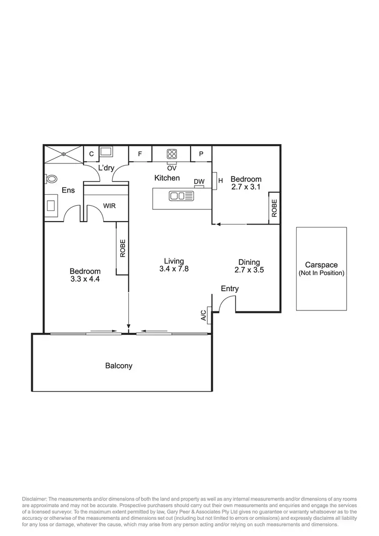 Floorplan of Homely apartment listing, 5/9-11 Vale Street, St Kilda VIC 3182