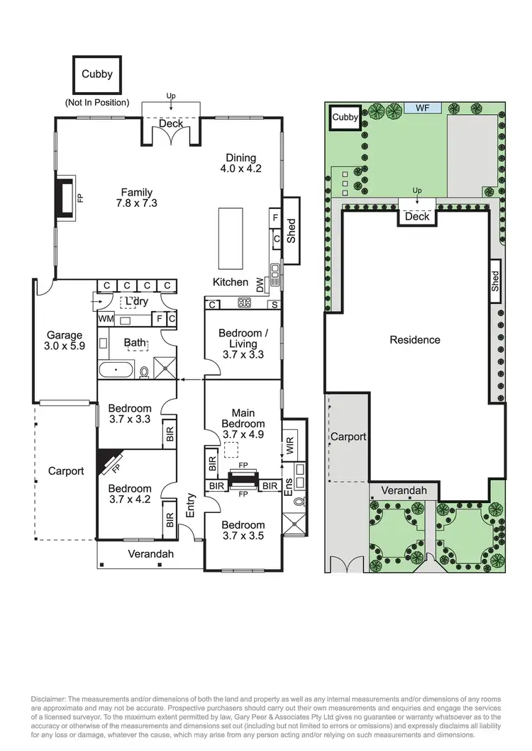 Floorplan of Homely house listing, 19 McPherson Avenue, Carnegie VIC 3163