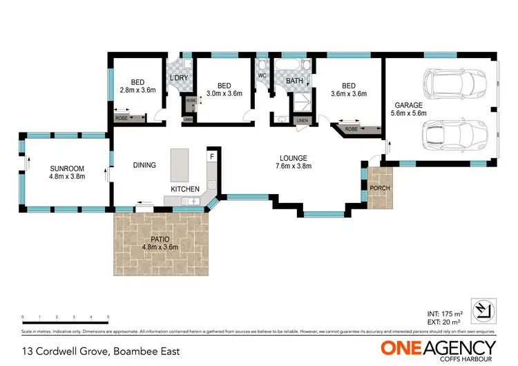 Floorplan of Homely house listing, 13 Cordwell Grove, Boambee East NSW 2452