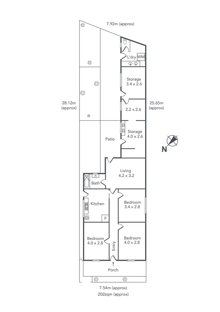 Floorplan of Homely house listing, 504 Bay Street, Port Melbourne VIC 3207