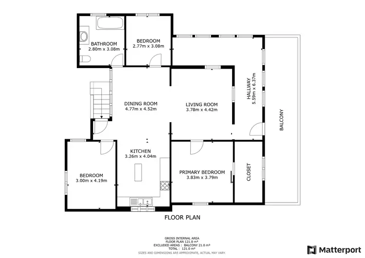 Floorplan of Homely house listing, 16 Panton Street, Woodend QLD 4305