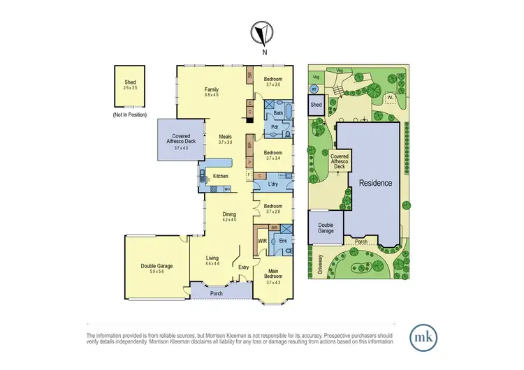 Floorplan of Homely house listing, 10 Windmill Rise, Diamond Creek VIC 3089
