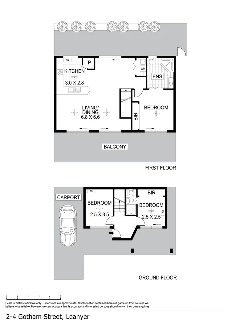 Floorplan of Homely townhouse listing, 2/4 Gotham Street, Leanyer NT 812