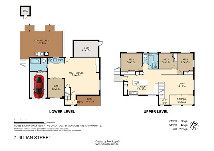 Floorplan of Homely house listing, 7 Jillian Street, Kallangur QLD 4503