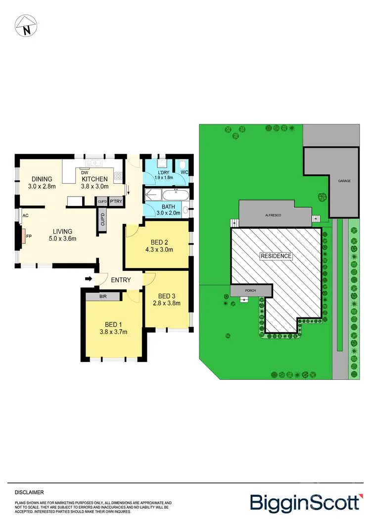 Floorplan of Homely house listing, 505 York Street, Ballarat East VIC 3350