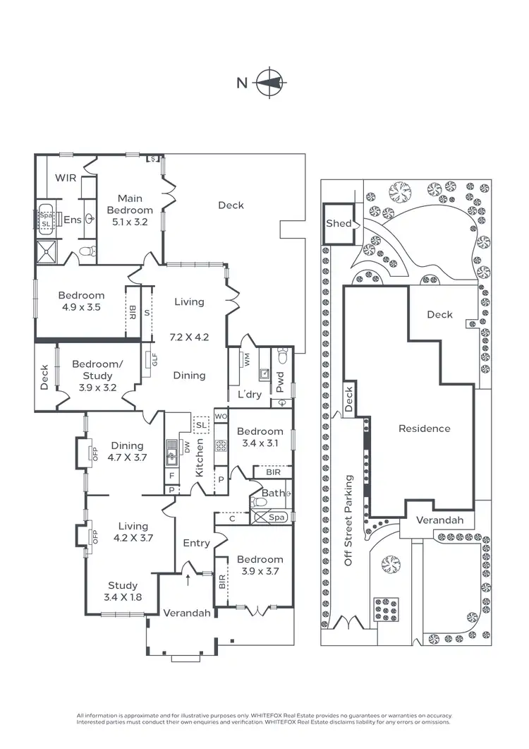 Floorplan of Homely house listing, 32 Eddys Grove, Bentleigh VIC 3204