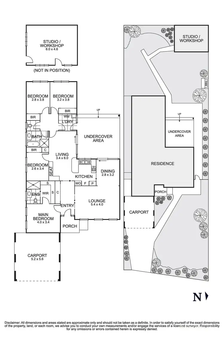 Floorplan of Homely house listing, 24 Baird Street, Greensborough VIC 3088