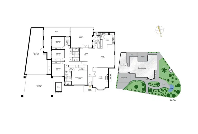 Floorplan of Homely house listing, 722 North Road, Ormond VIC 3204