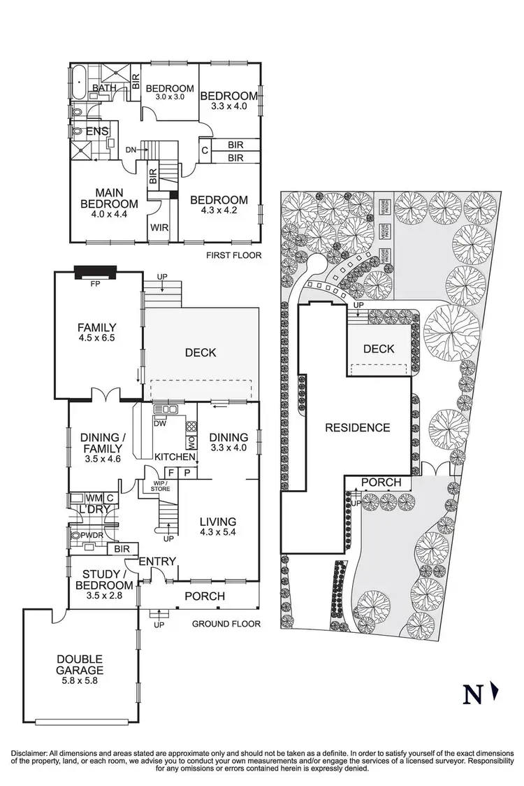 Floorplan of Homely house listing, 73 The Boulevarde, Doncaster VIC 3108