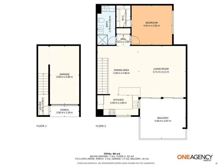 Floorplan of Homely apartment listing, 6/30-32 Spinnaker Quays, Mandurah WA 6210