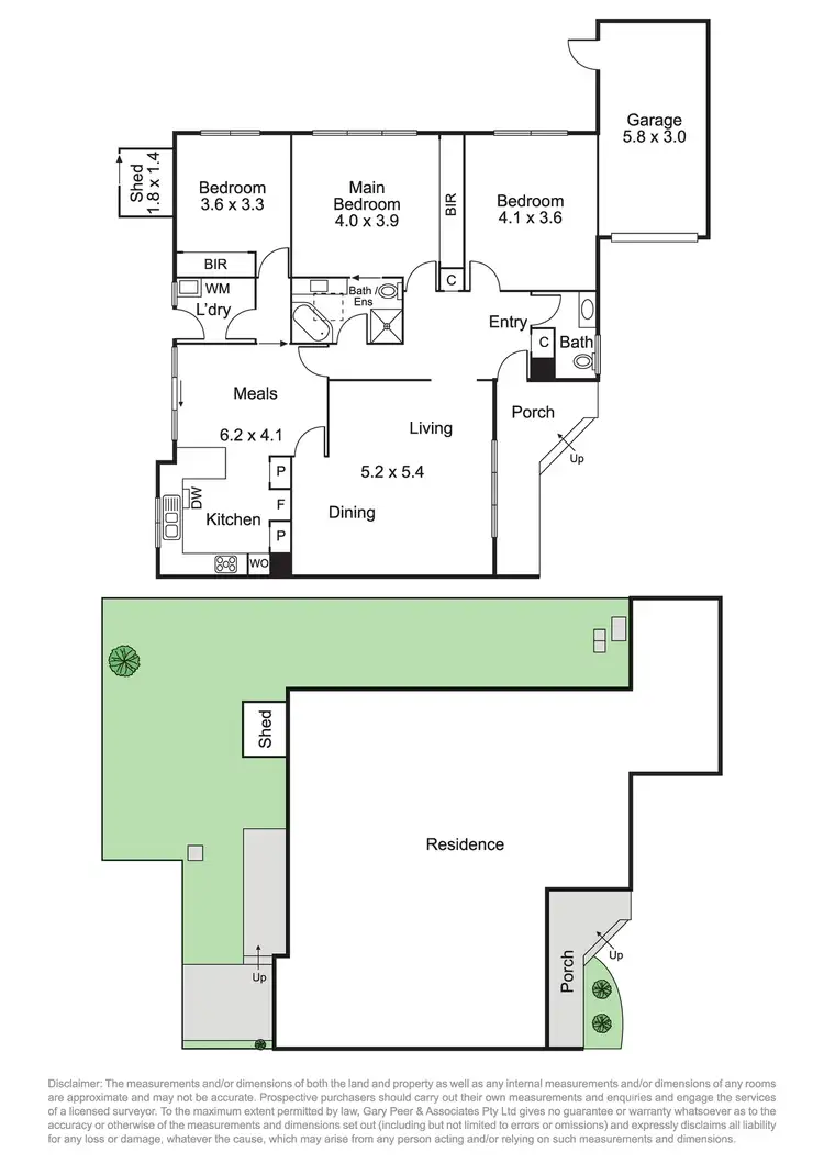 Floorplan of Homely unit listing, 5/10-12 Roselea Street, Caulfield South VIC 3162