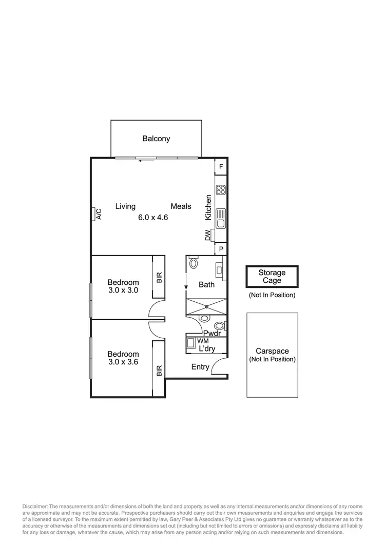 Floorplan of Homely apartment listing, 102/20 Hawthorn Road, Caulfield North VIC 3161