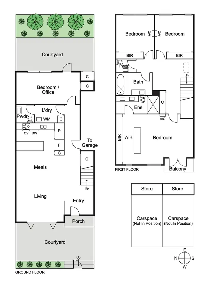 Floorplan of Homely townhouse listing, 62a Kambrook Road, Caulfield North VIC 3161