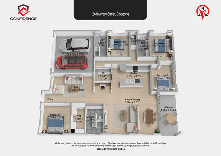 Floorplan of Homely house listing, 24 Inverary Street, Googong NSW 2620