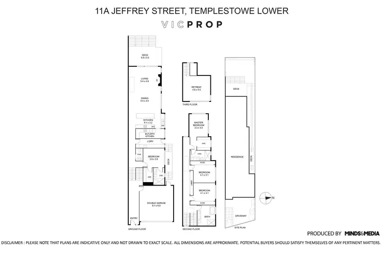Floorplan of Homely house listing, 11a Jeffrey Street, Templestowe Lower VIC 3107