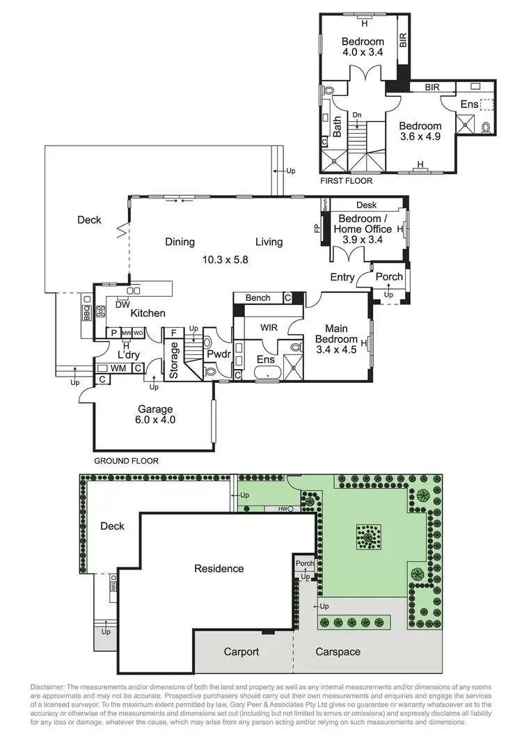 Floorplan of Homely house listing, 33 The Highway, Bentleigh VIC 3204