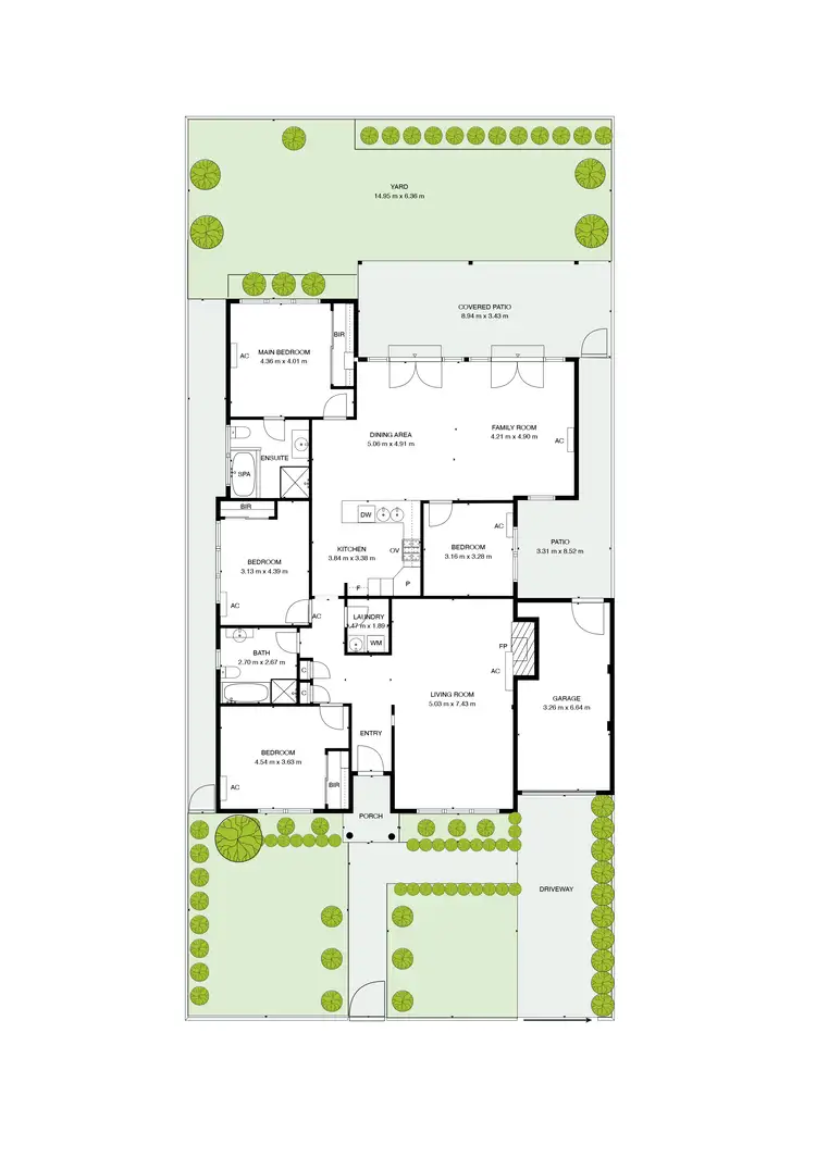 Floorplan of Homely house listing, 73 Neville Street, Carnegie VIC 3163