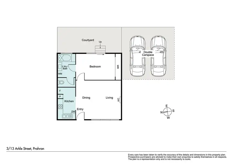 Floorplan of Homely apartment listing, 3/13 Arkle Street, Prahran VIC 3181