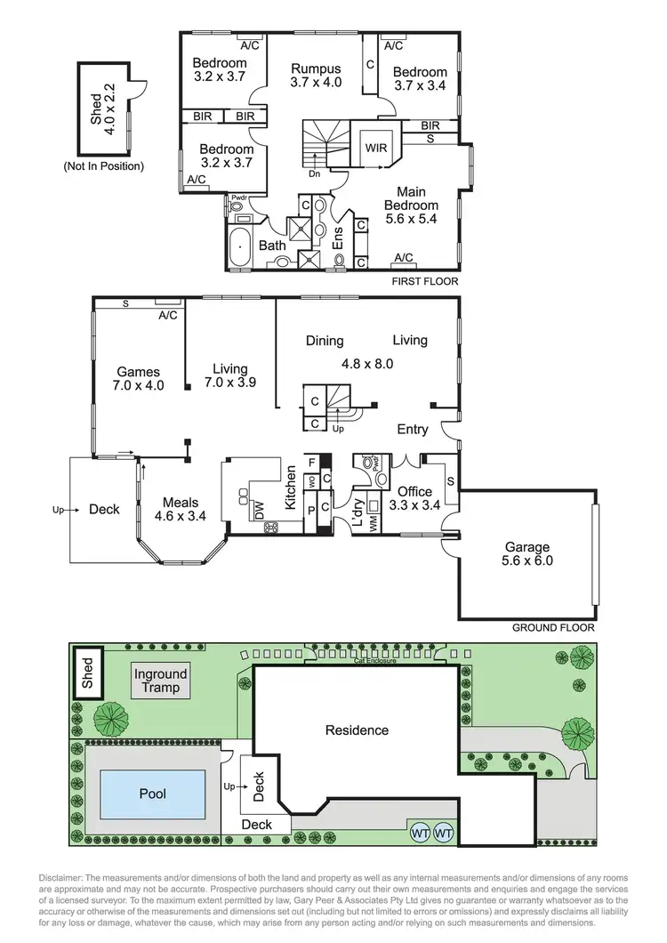 Floorplan of Homely house listing, 4 Mernda Avenue, Carnegie VIC 3163