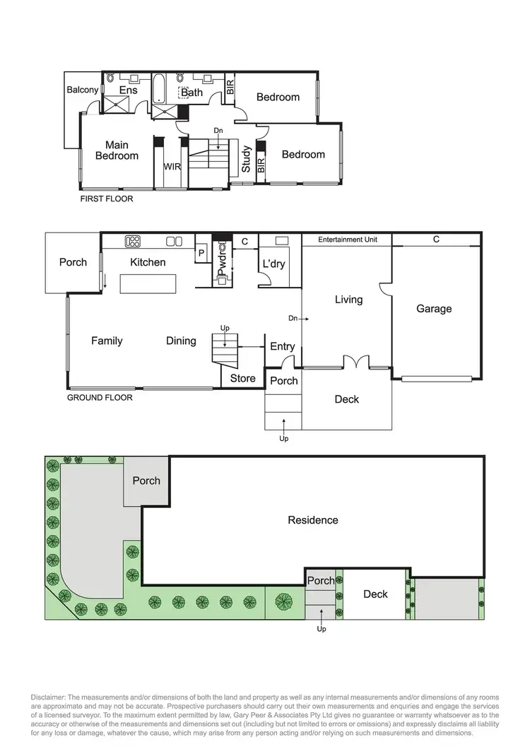 Floorplan of Homely townhouse listing, 665A Inkerman Road, Caulfield North VIC 3161