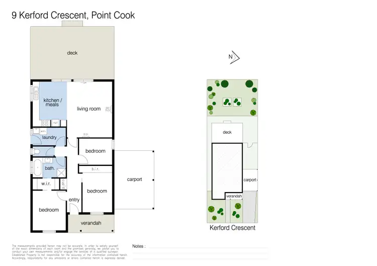 Floorplan of Homely house listing, 9 Kerford Crescent, Point Cook VIC 3030