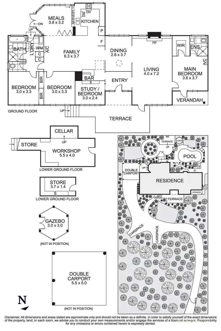 Floorplan of Homely house listing, 34 Progress Road, Eltham North VIC 3095
