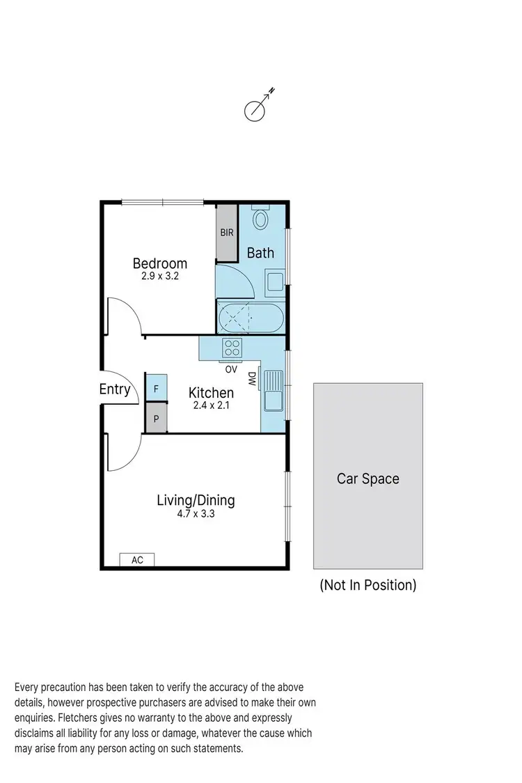 Floorplan of Homely apartment listing, 5/44 Clarence Street, Elsternwick VIC 3185