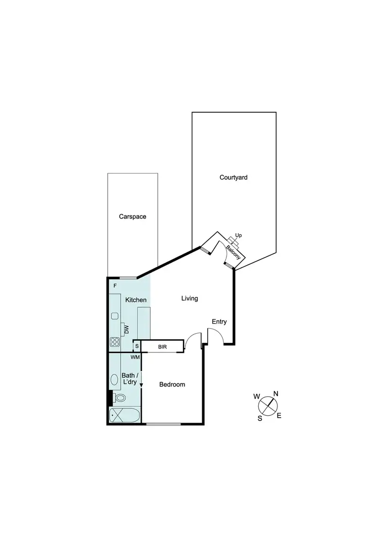 Floorplan of Homely apartment listing, 8/23 Northcote Road, Armadale VIC 3143
