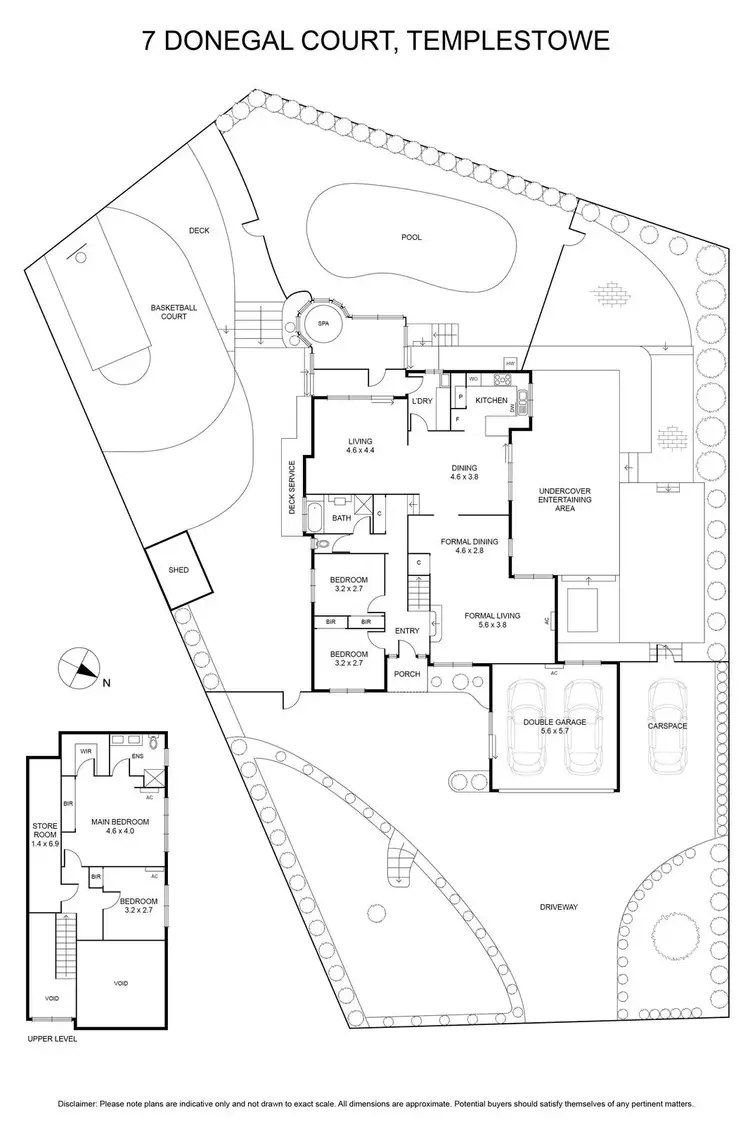 Floorplan of Homely house listing, 7 Donegal Court, Templestowe VIC 3106