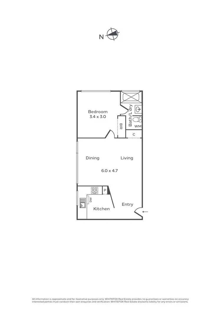 Floorplan of Homely apartment listing, 7/55 Barkly Street, St Kilda VIC 3182