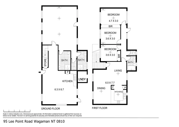 Floorplan of Homely house listing, 95 Lee Point Road, Wagaman NT 810