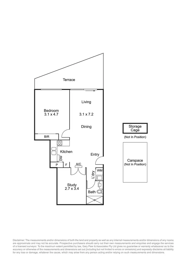 Floorplan of Homely apartment listing, G05/462 Dandenong Road, Caulfield North VIC 3161