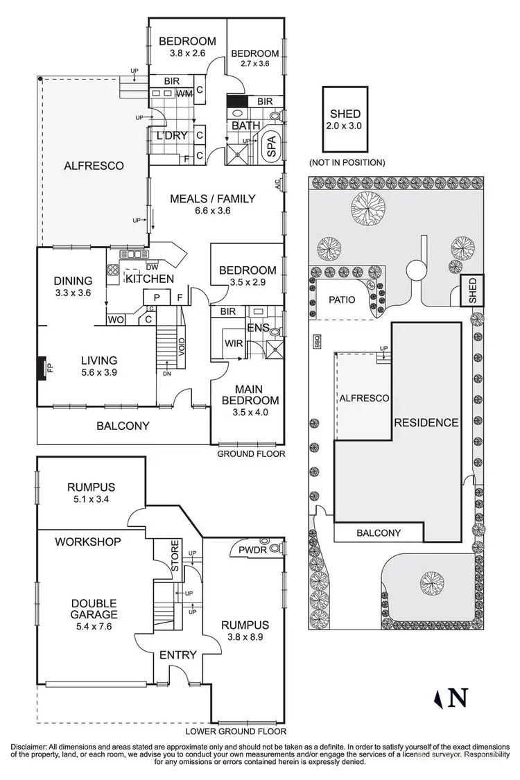 Floorplan of Homely house listing, 28 Jacana Avenue, Templestowe Lower VIC 3107
