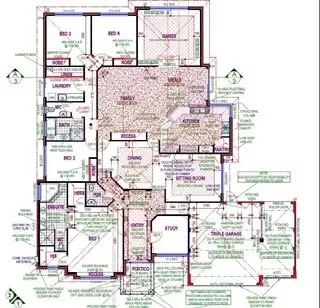 Floorplan of Homely house listing, 27 McMillan Drive, Dalyellup WA 6230