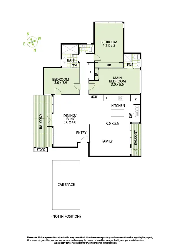 Floorplan of Homely apartment listing, 7/71 Lansell Road, Toorak VIC 3142