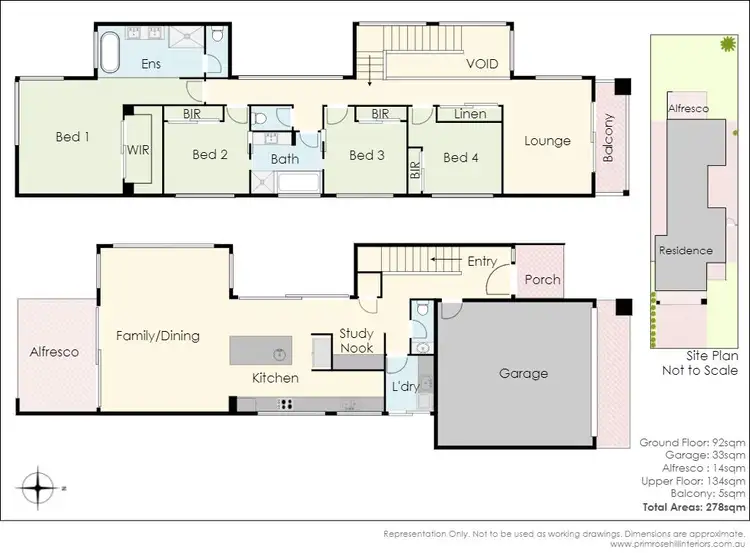 Floorplan of Homely house listing, 86A Graylands Road, Claremont WA 6010