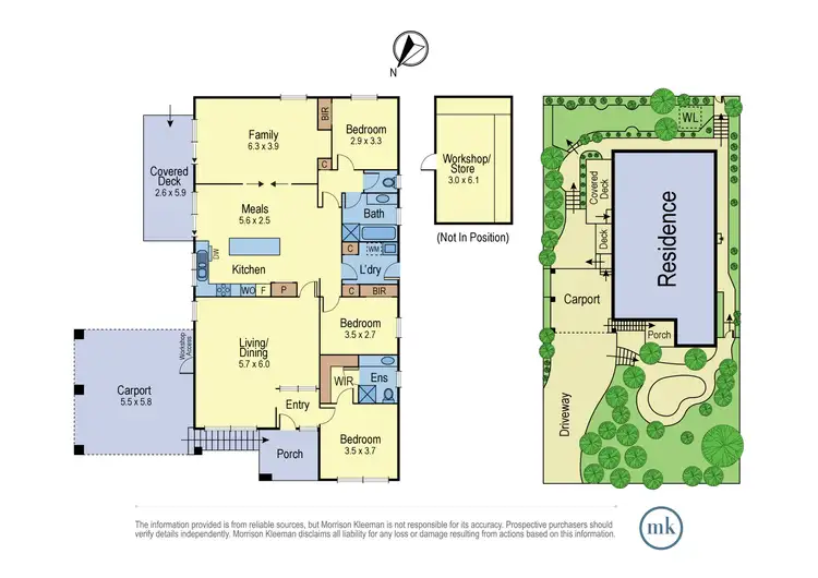 Floorplan of Homely house listing, 196 Plenty River Drive, Greensborough VIC 3088