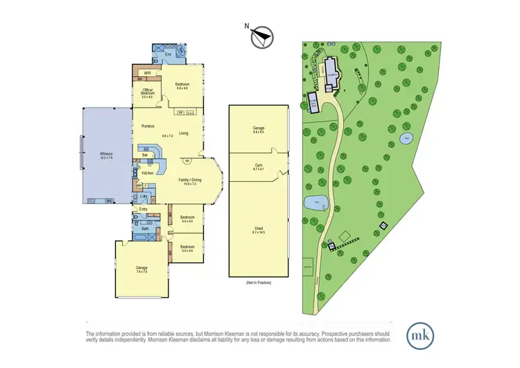 Floorplan of Homely house listing, 2-18 Astons Road, Yarrambat VIC 3091