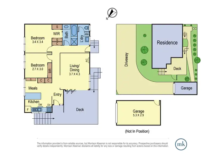 Floorplan of Homely unit listing, 7/39 Main Road, Lower Plenty VIC 3093