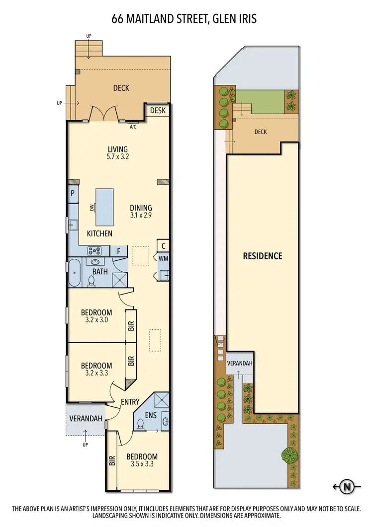 Floorplan of Homely house listing, 66 Maitland Street, Glen Iris VIC 3146
