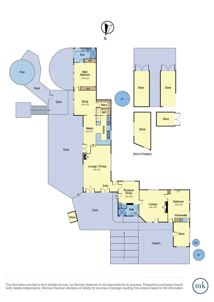Floorplan of Homely rural property listing, 65 Barreenong Road, Cottles Bridge VIC 3099