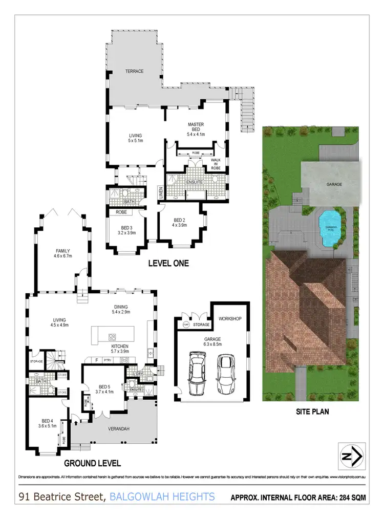 Floorplan of Homely house listing, 91 Beatrice Street, Balgowlah Heights NSW 2093