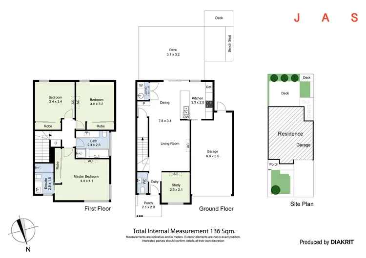 Floorplan of Homely townhouse listing, 1/114 The Avenue, Spotswood VIC 3015