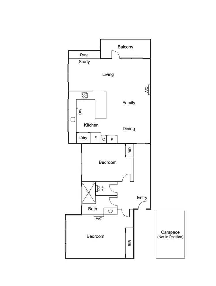 Floorplan of Homely apartment listing, 4/88 Brighton Road, Ripponlea VIC 3185